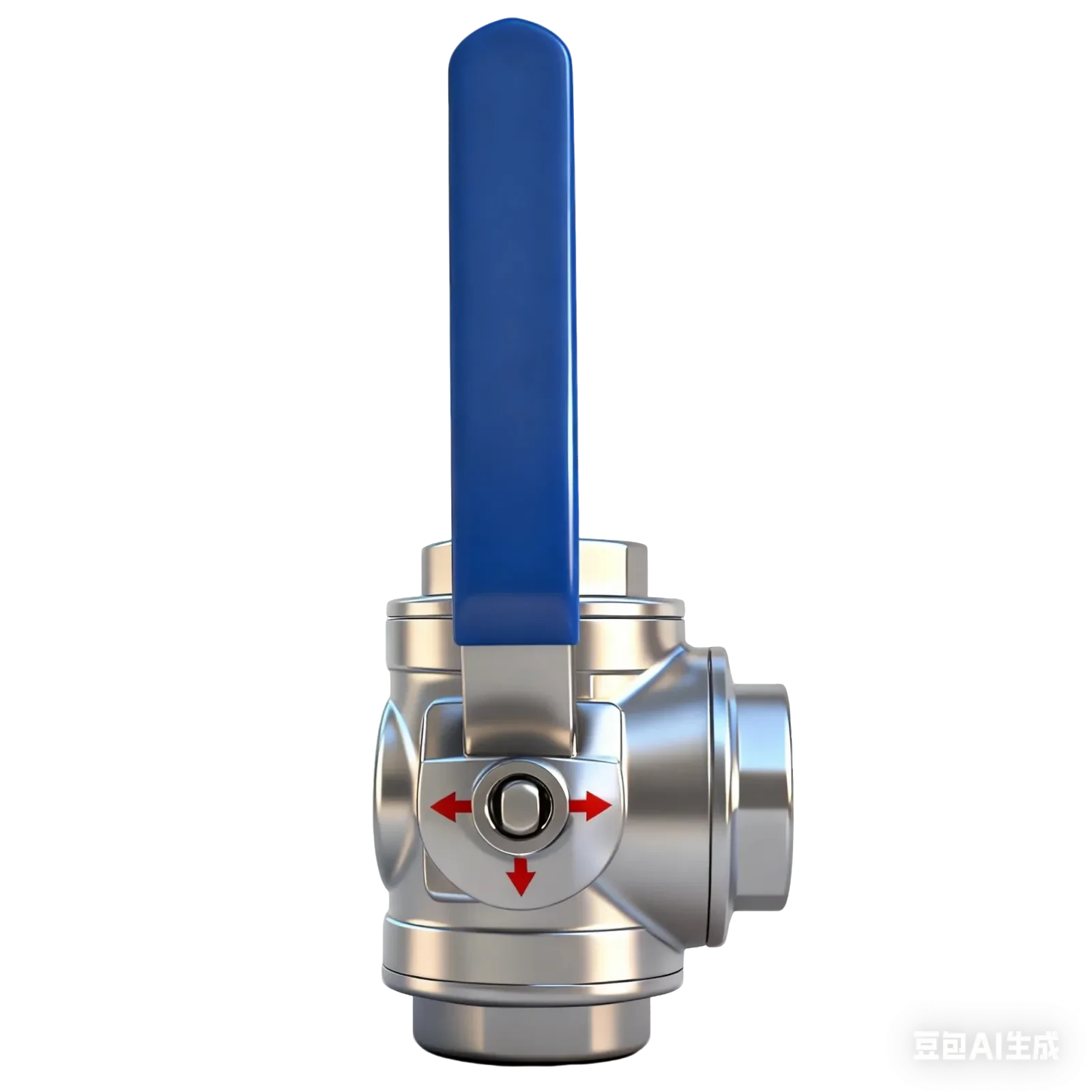 Stainless steel three-way internal thread manual ball valve — 6/6