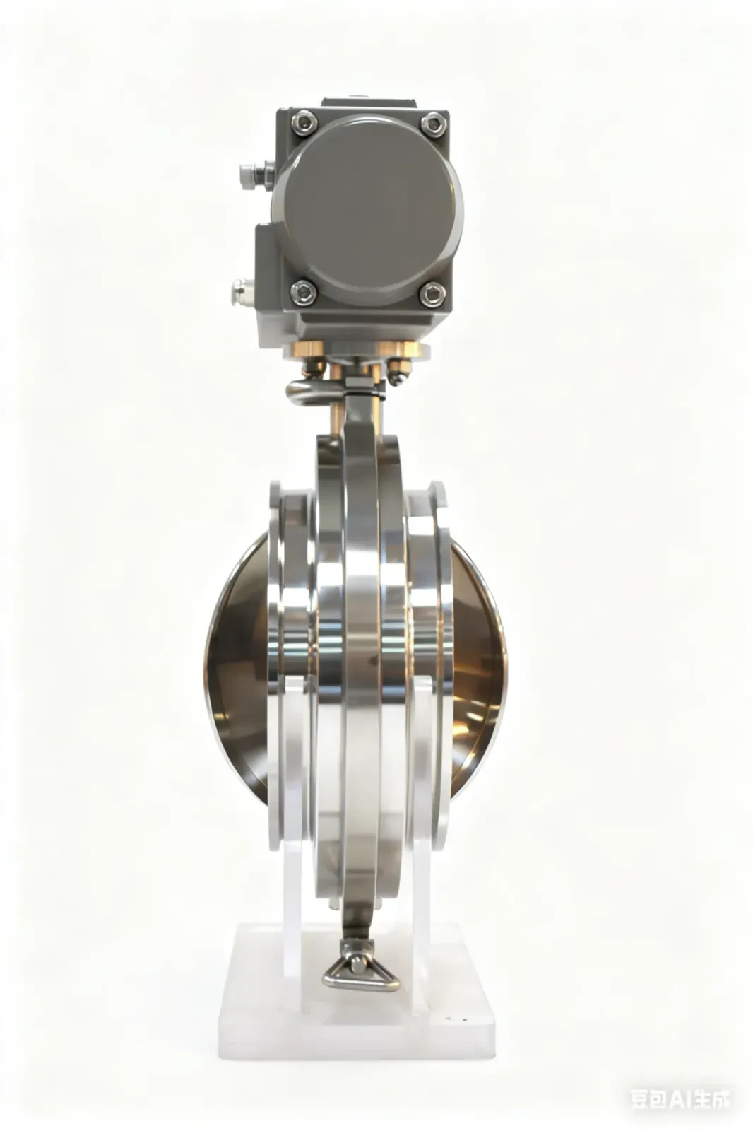 STAINLESS STEEL DN200 Electric Actuator Bolei Rotary Butterfly Valve — 6/6
