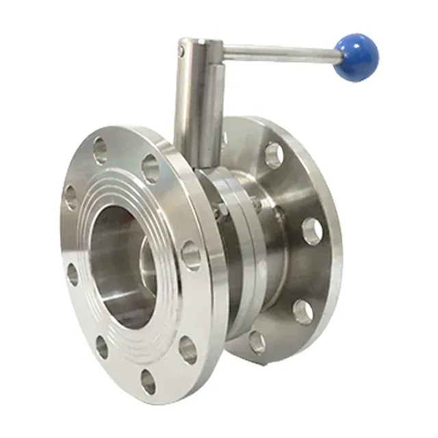 STAINLESS STEEL 316 JIS Flanged DN300 butterfly valve — 5/6