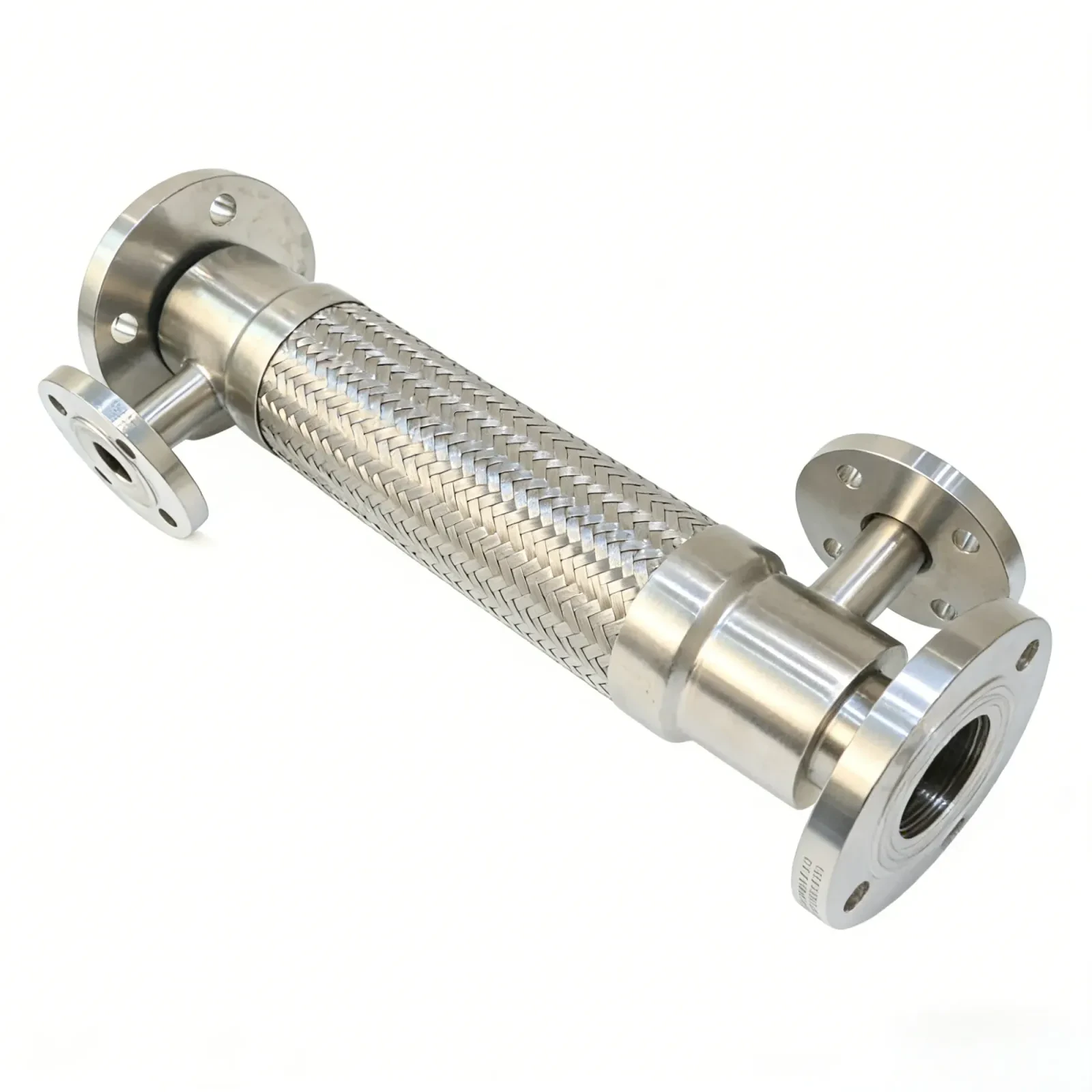 STAINLESS STEEL High Pressure Hydraulic Thread Connector Metallic Flexible Hose — 4/6