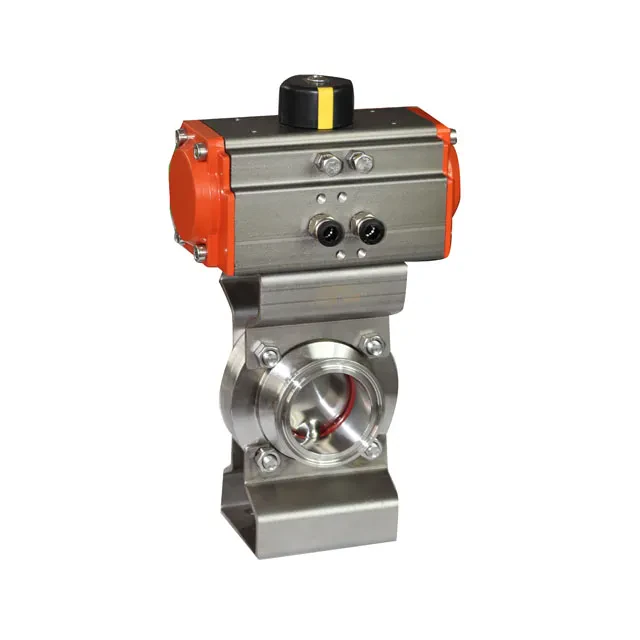 STAINLESS STEEL Pneumatic Actuator Groove DN300 butterfly valve — 2/6