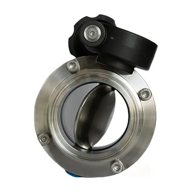 STAINLESS STEEL Sanitary Wafer Dosing DN25 butterfly valve — 3/6