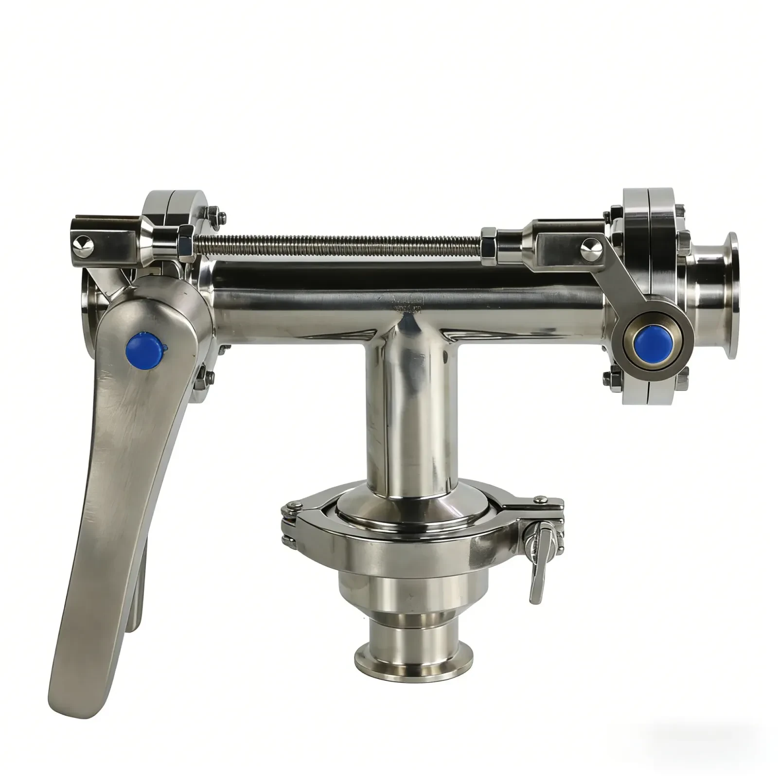 STAINLESS STEEL Sanitary Wafer-Type Concentric Rubber Seat Butterfly Valve — 3/6