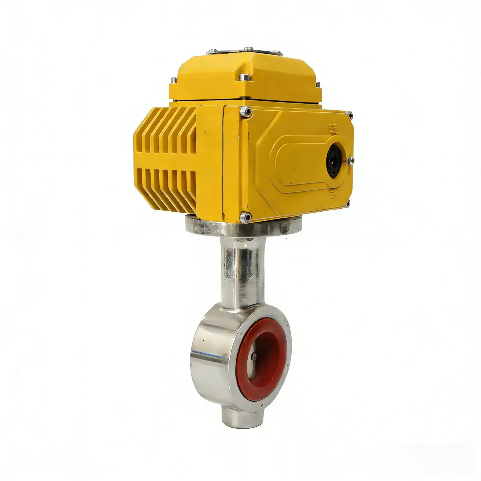 STAINLESS STEEL High Performance Solenoid Crane Center Line Butterfly Valve — 5/6