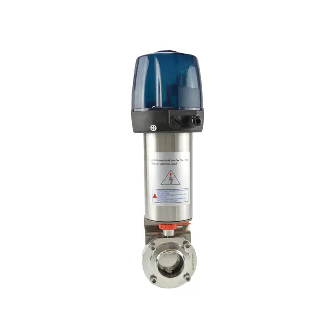 STAINLESS STEEL Manual Lever Lug Style Eccentric Butterfly Valve — 2/6
