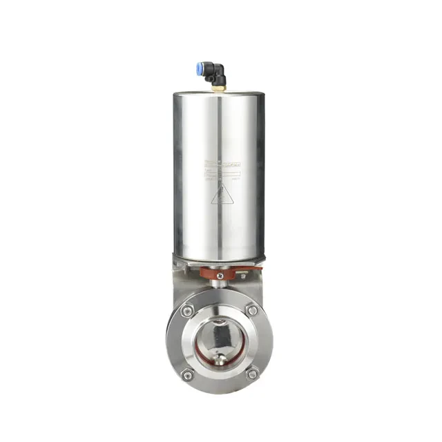 STAINLESS STEEL Manual Lever Lug Style Eccentric Butterfly Valve — 6/6