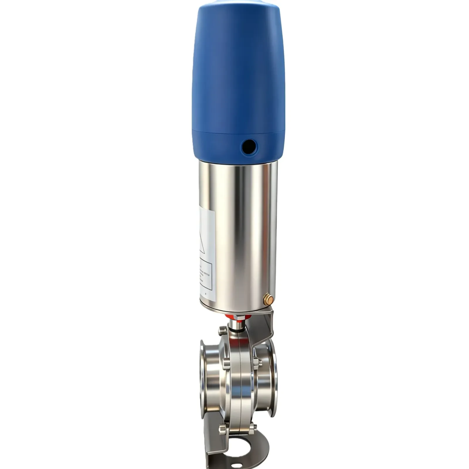 STAINLESS STEEL Pneumatic Diaphragm Actuated Powder Anti Mixing Butterfly Valve — 2/6