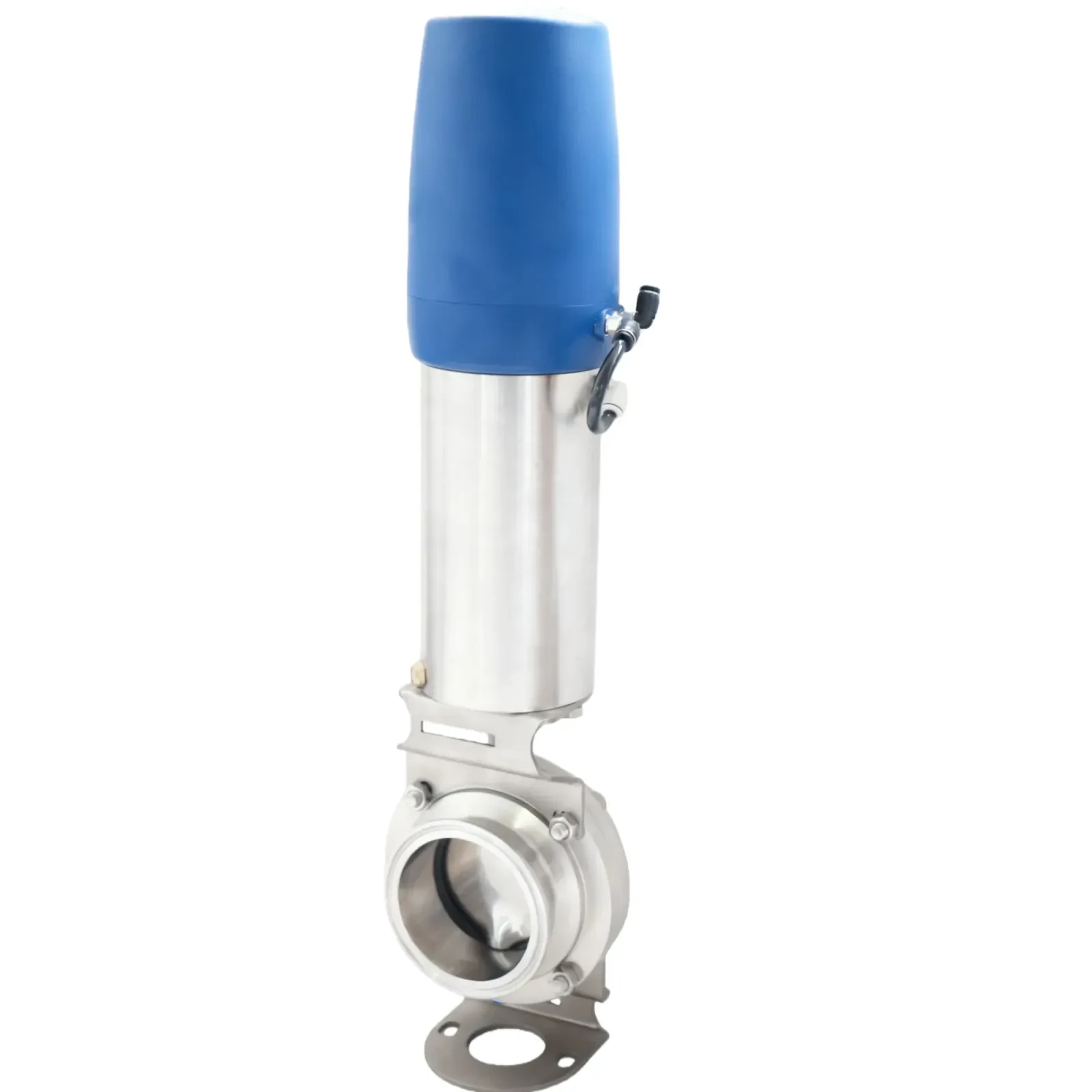 STAINLESS STEEL Pneumatic Diaphragm Actuated Powder Anti Mixing Butterfly Valve — 3/6