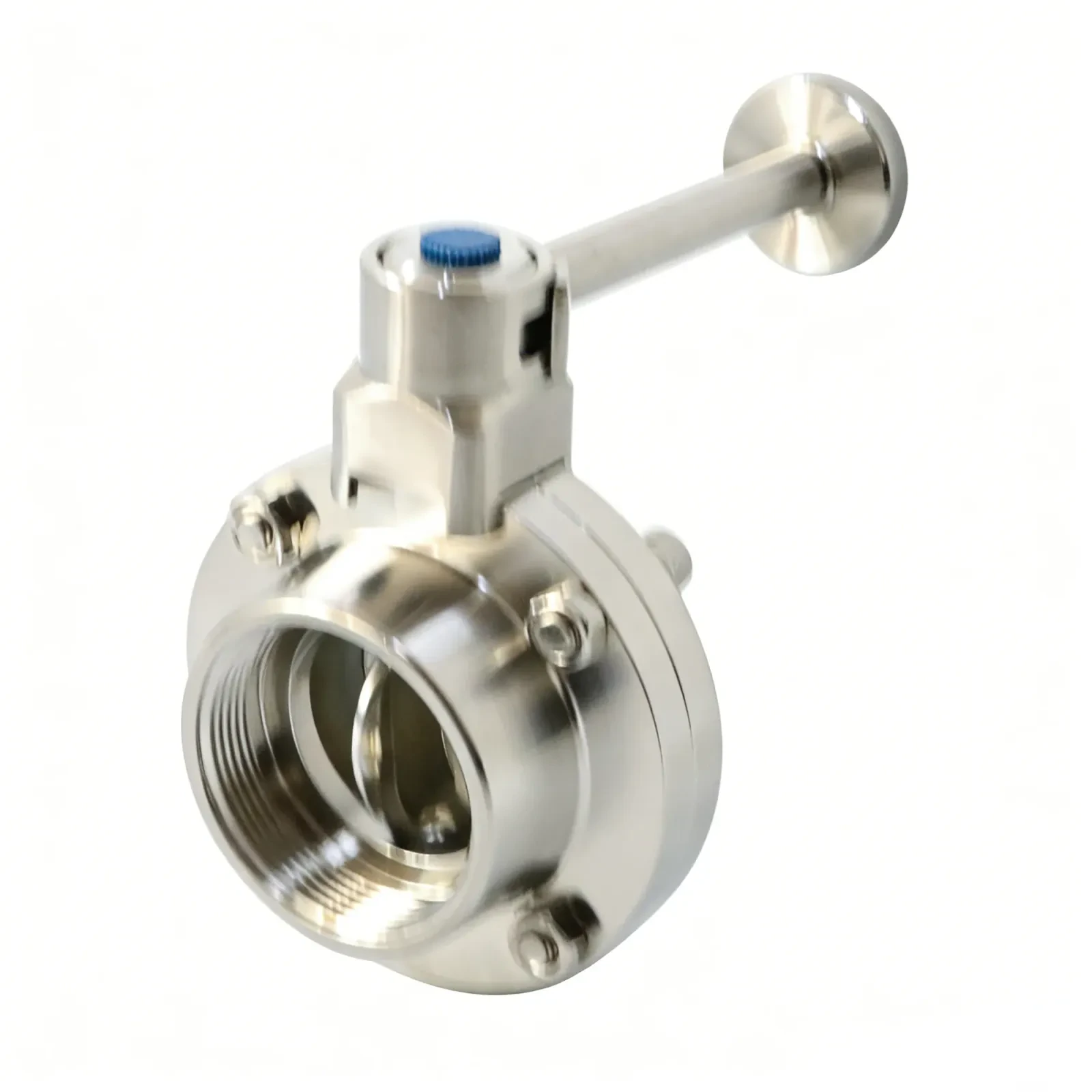 STAINLESS STEEL DN100 High Performance Vacuum Clamp Butterfly Valve — 6/6