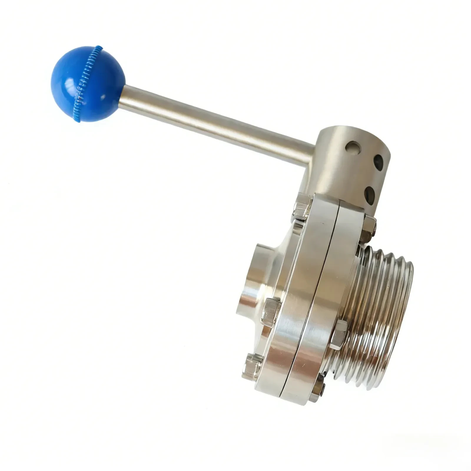 STAINLESS STEEL PTFE Seat Bray Demco Fine Dosing Butterfly Valve — 4/6