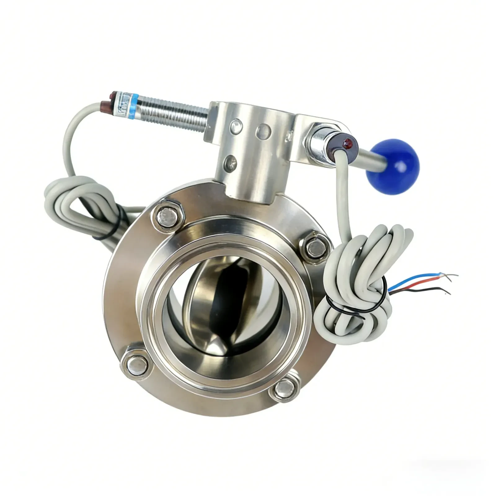 STAINLESS STEEL Wafer-Type Solenoid Metering Fine Butterfly Valve — 2/6