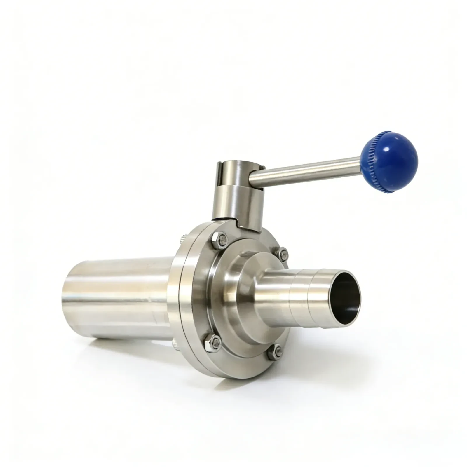 STAINLESS STEEL DN300 Eccentric Rubber Seat Vacuum Butterfly Valve — 6/6
