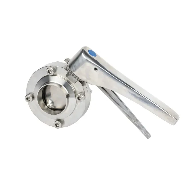 STAINLESS STEEL Manual Lever Wafer 316L PTFE butterfly valve — 6/6