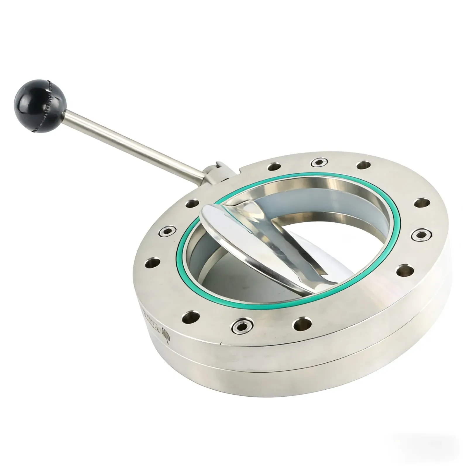 STAINLESS STEEL Clamp Sanitary DN25 PTFE butterfly valve — 2/6