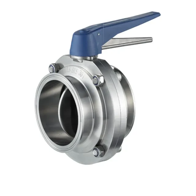 STAINLESS STEEL Diaphragm-Actuated Pneumatic 316L butterfly valve — 2/6
