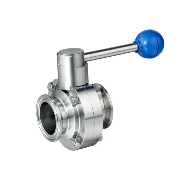 STAINLESS STEEL Diaphragm-Actuated Pneumatic 316L butterfly valve — 3/6