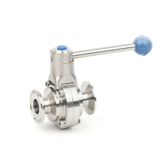 STAINLESS STEEL Diaphragm-Actuated Pneumatic 316L butterfly valve — 5/6
