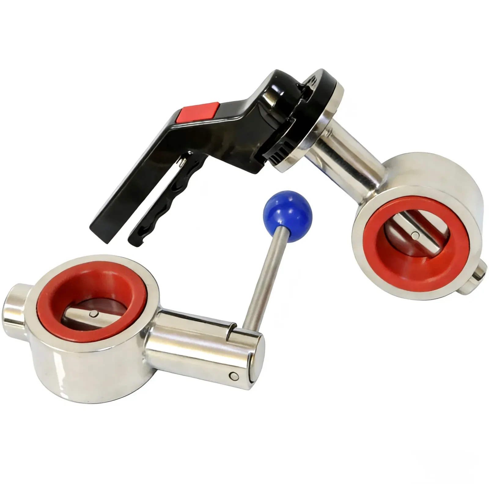 STAINLESS STEEL Triple Offset Lug 316L Actuator butterfly valve — 2/6