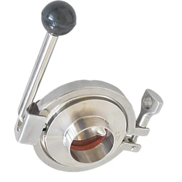 STAINLESS STEEL Solenoid Diaphragm Keystone Transformer Butterfly Valve — 3/6