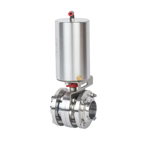 STAINLESS STEEL Triple Offset Lug Style PTFE Seal Butterfly Valve — 5/6