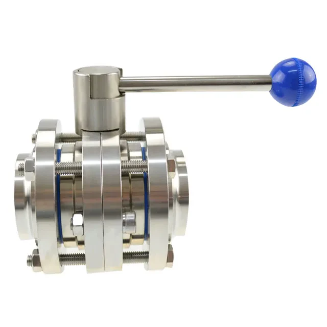 STAINLESS STEEL Triple Offset Lug Style PTFE Seal Butterfly Valve — 3/6