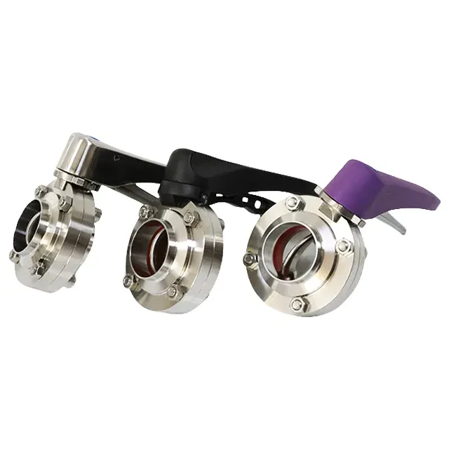 STAINLESS STEEL Kitz Aluminum Gearbox Water Butterfly Valve — 5/6