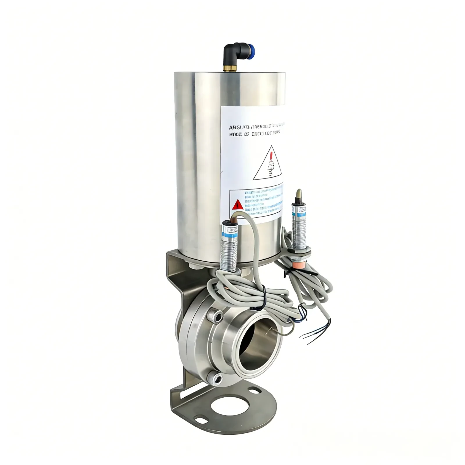 STAINLESS STEEL Triple Offset  PTFE Seat Ring Butterfly Valve — 3/6