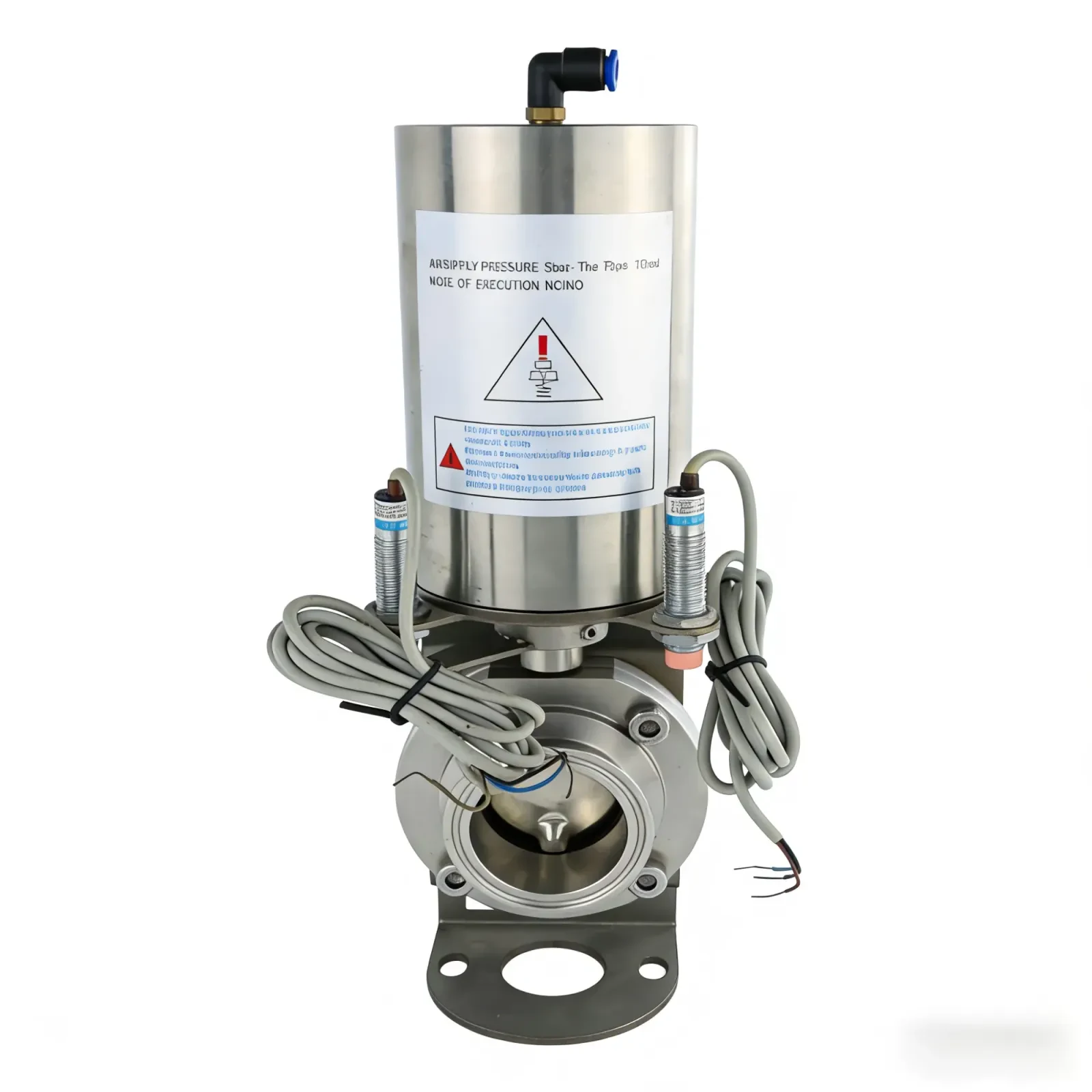 STAINLESS STEEL Triple Offset  PTFE Seat Ring Butterfly Valve — 5/6