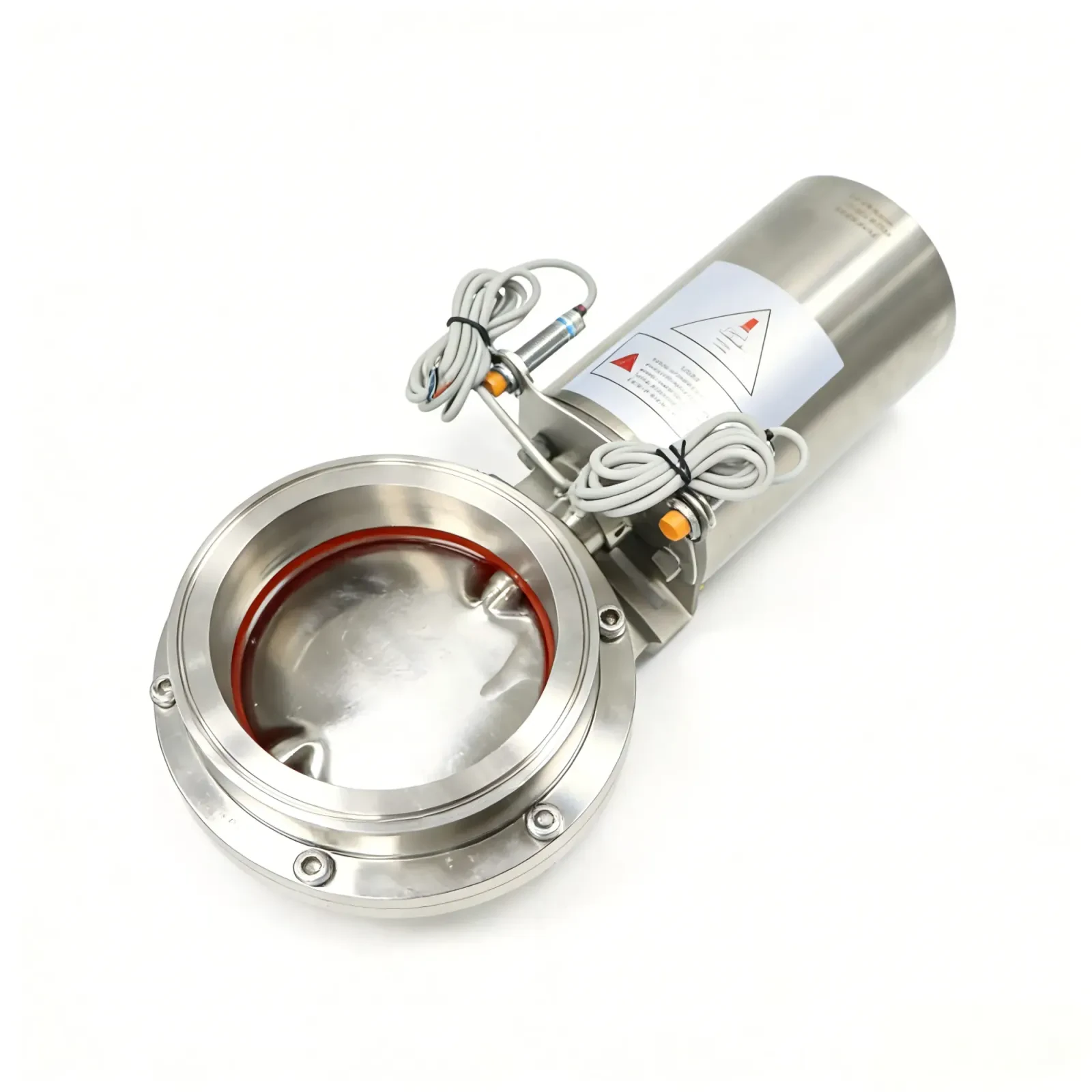 STAINLESS STEEL Triple Offset  PTFE Seat Ring Butterfly Valve — 6/6