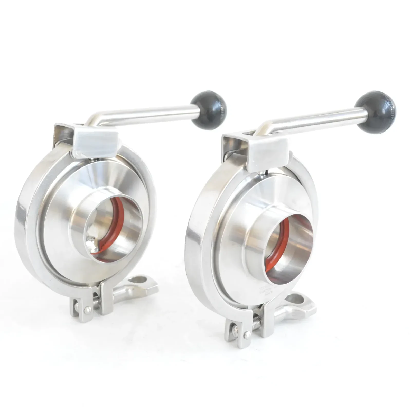 STAINLESS STEEL DN300 Manual Indicator Anti Mixing Butterfly Valve — 2/6