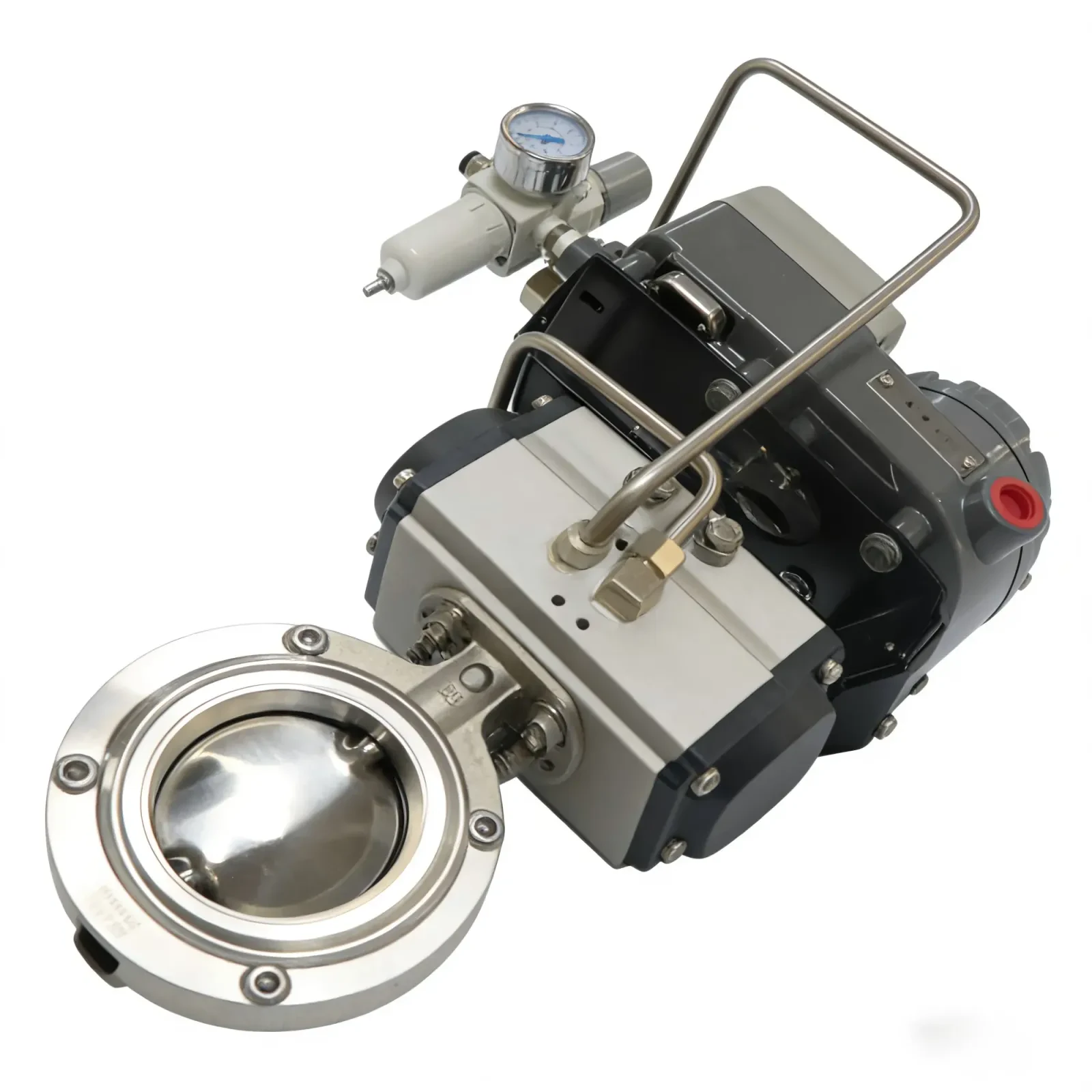 STAINLESS STEEL Electric Lug DN25 Manual Actuator butterfly valve — 2/6