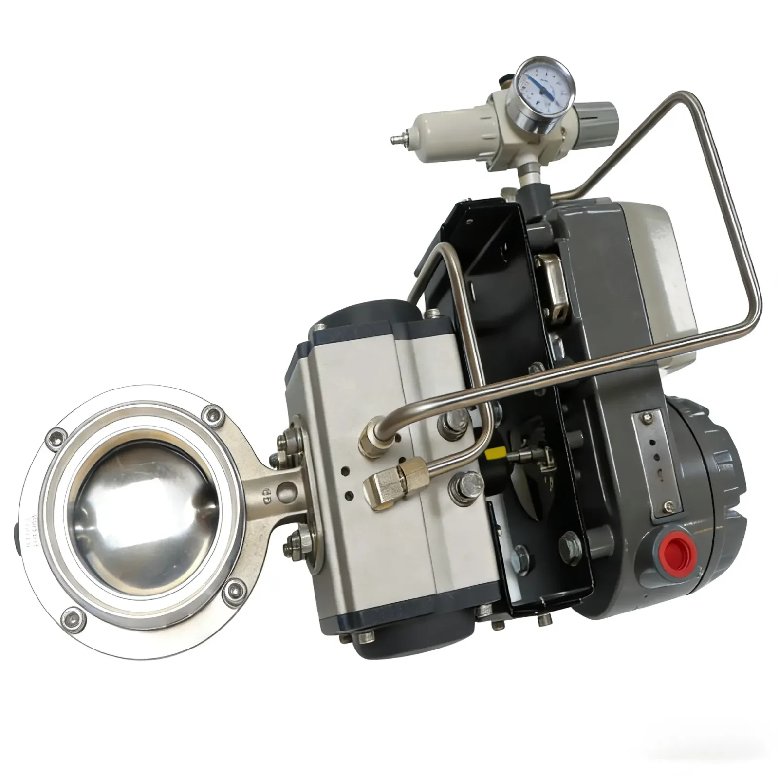 STAINLESS STEEL Electric Lug DN25 Manual Actuator butterfly valve — 6/6