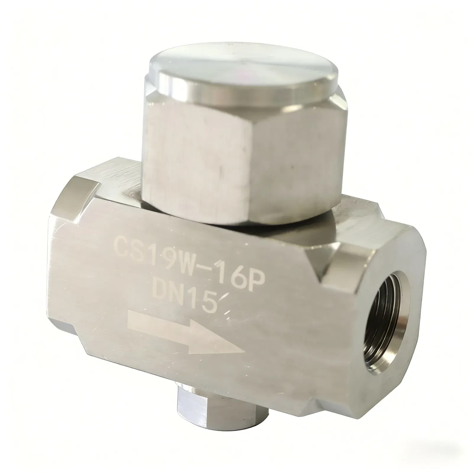 STAINLESS STEEL F&T Inverted 304 3/4” Monitor Steam Trap — 2/6