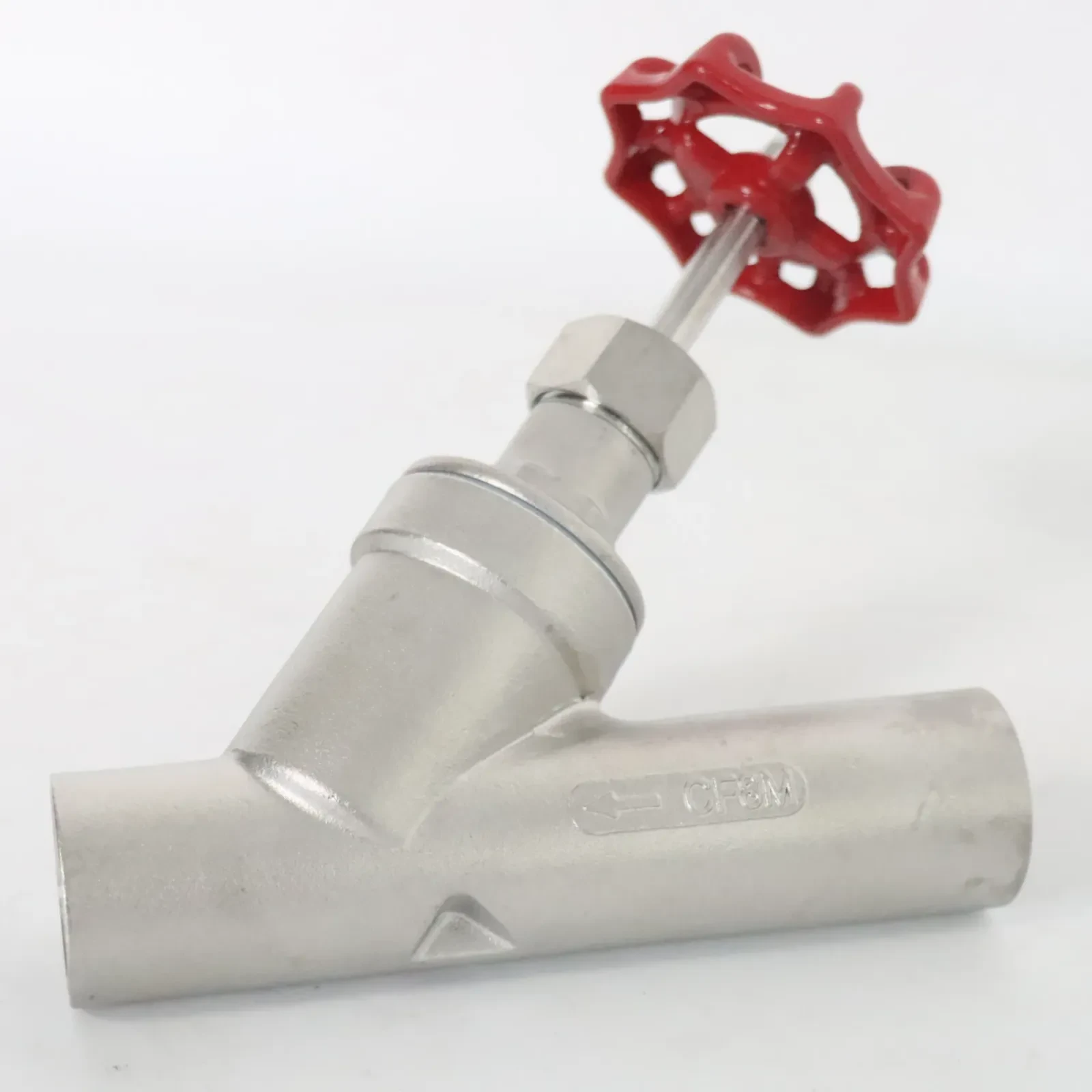Stainless Steel Steam Valve Manual Welding Angle Seat Valve — 2/6
