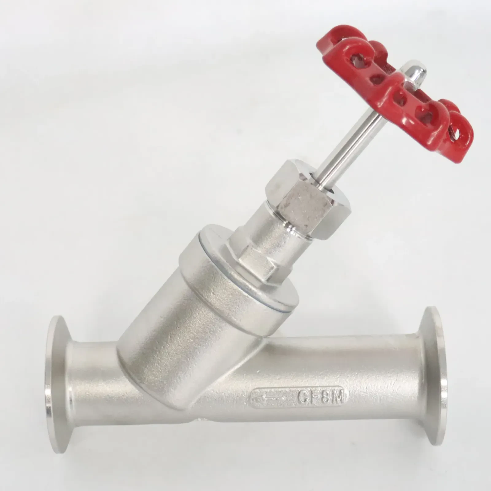Stainless Steel Steam High Temperature Resistant Manual Quick-release Angle Seat Valve — 4/6