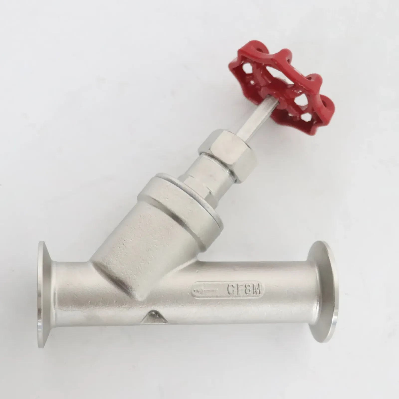 Stainless Steel Steam High Temperature Resistant Manual Quick-release Angle Seat Valve — 6/6