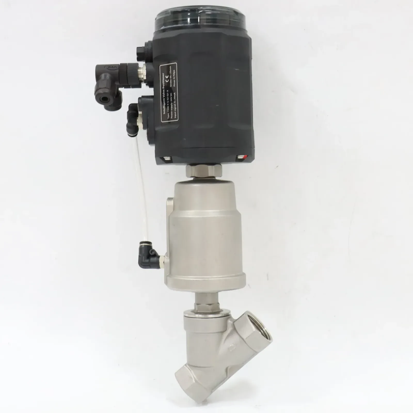 Stainless Steel Sanitary Pneumatic Intelligent Positioning Angle Seat Valve — 2/4