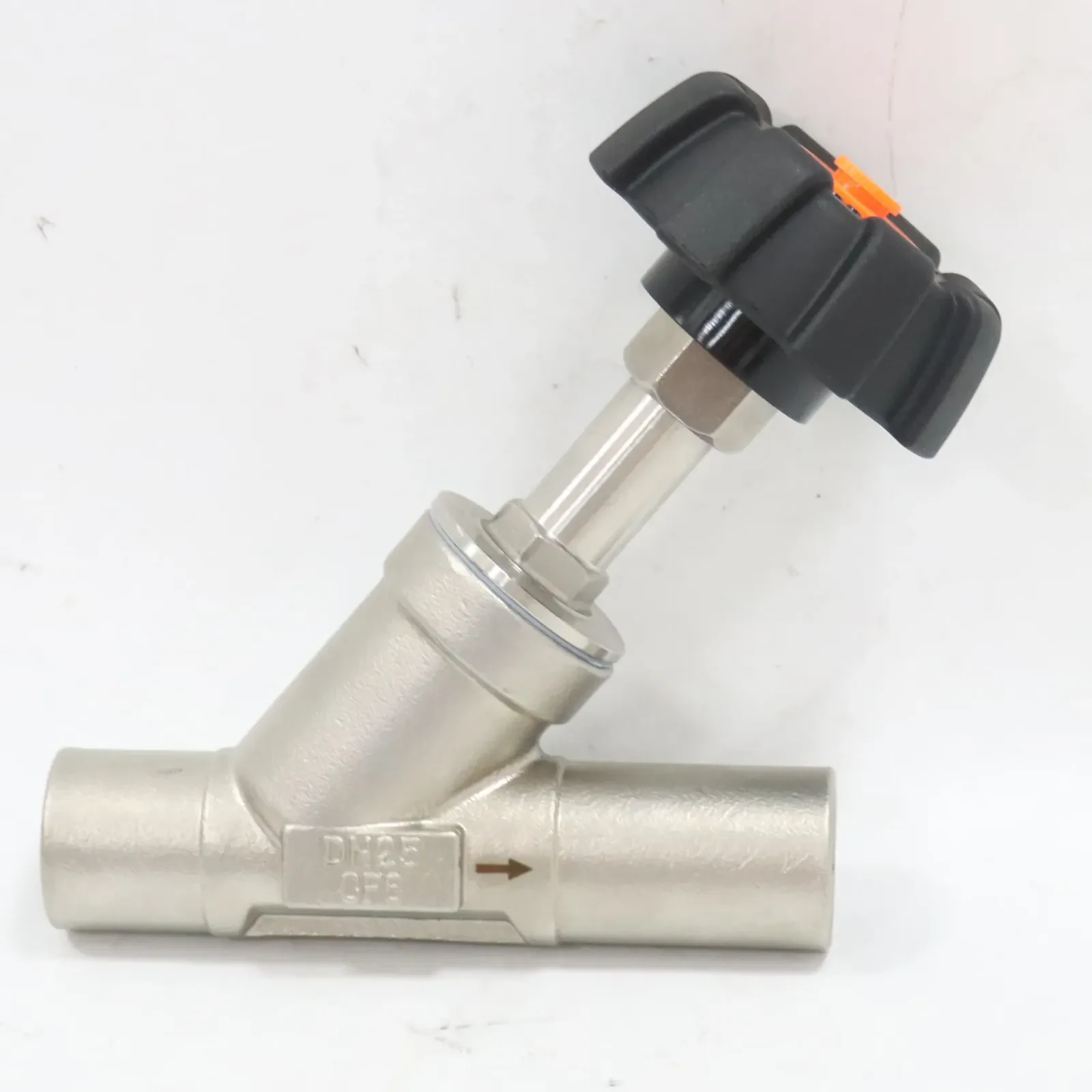 Stainless Steel Corrosion-resistant Manual Welded Steam Angle Seat Valve — 2/6
