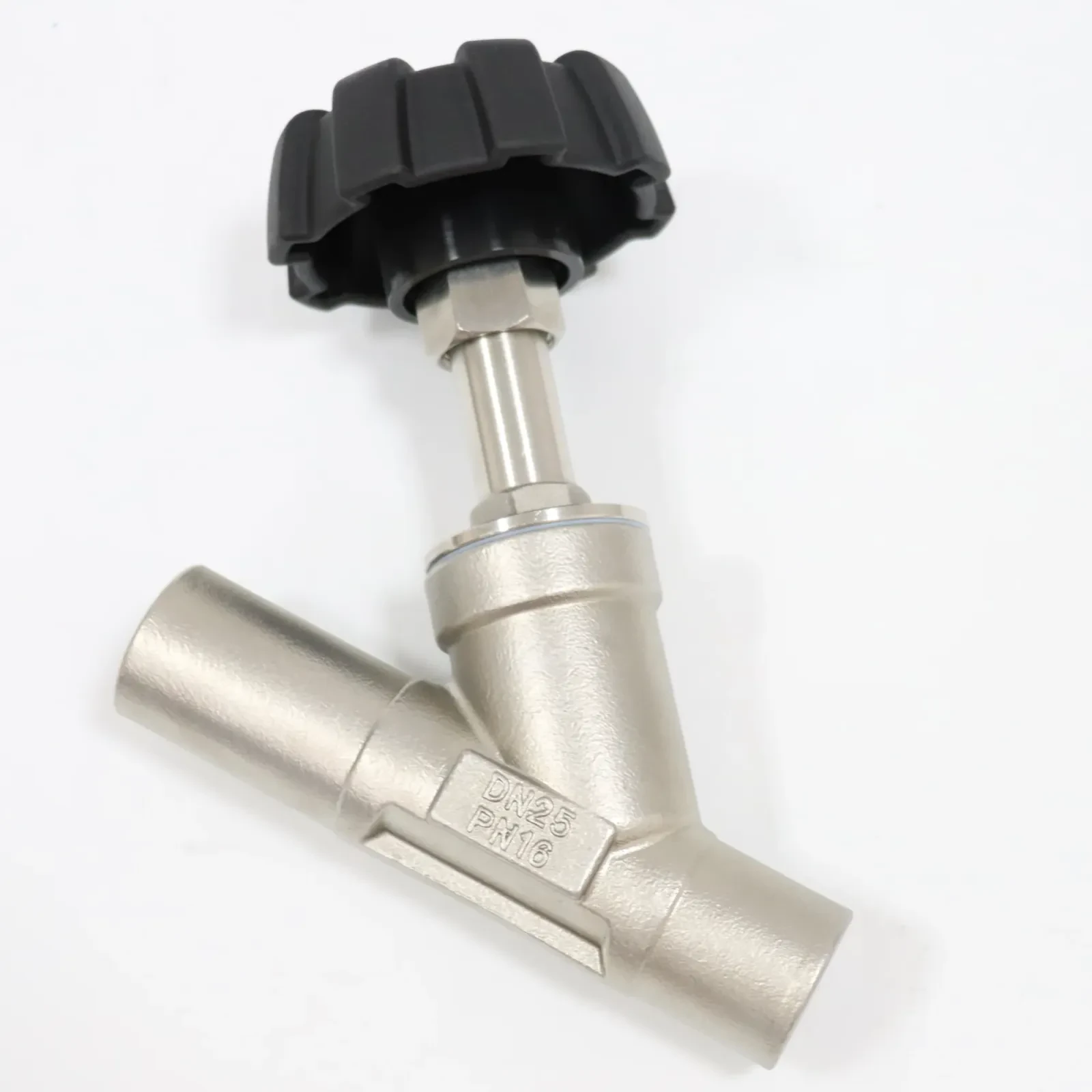 Stainless Steel Corrosion-resistant Manual Welded Steam Angle Seat Valve — 4/6