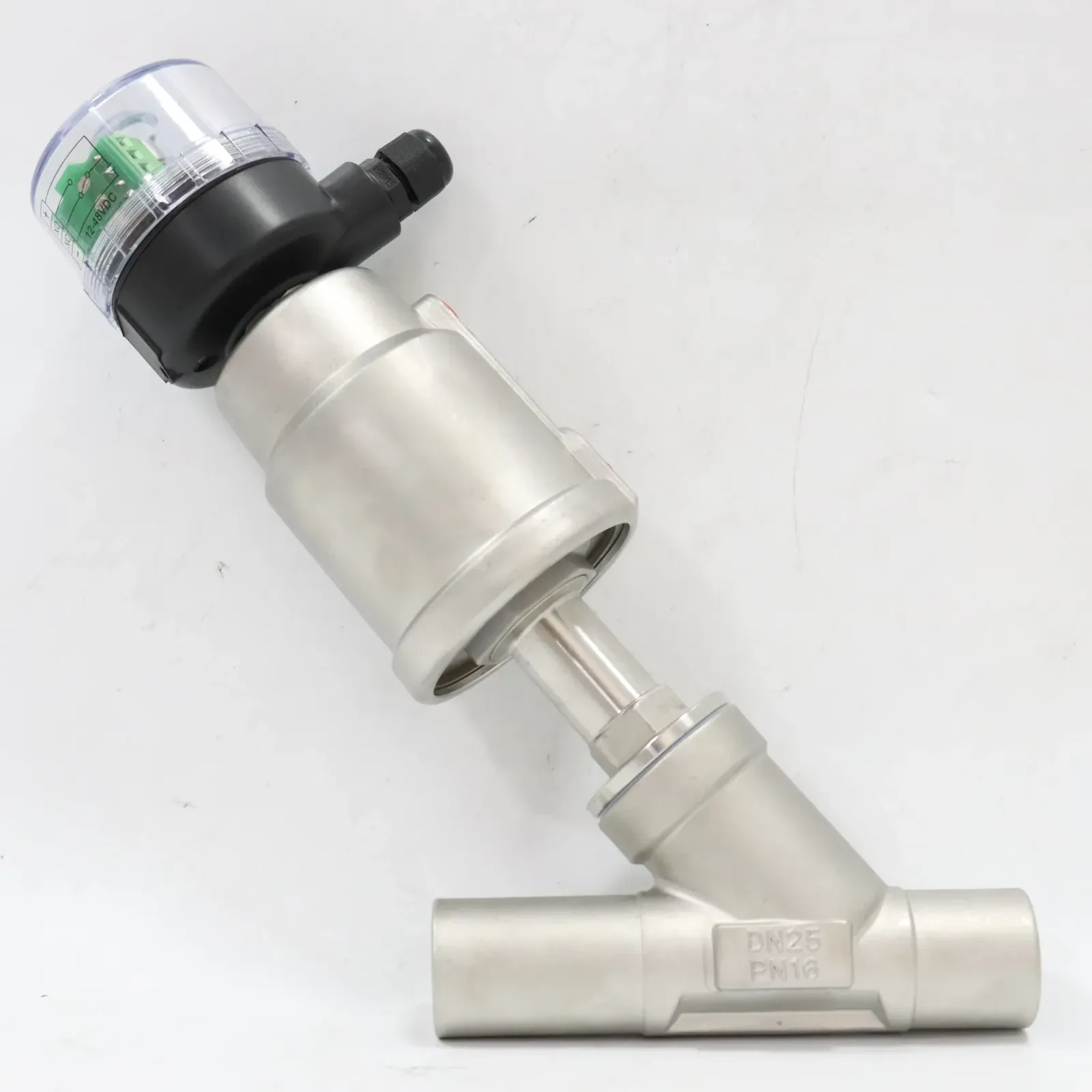 SS316L Sanitary High-Temperature Steam Feedback Angle Seat Valve — 4/6
