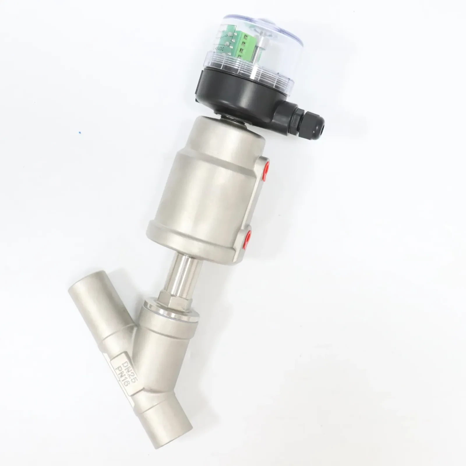 SS316L Sanitary High-Temperature Steam Feedback Angle Seat Valve — 6/6
