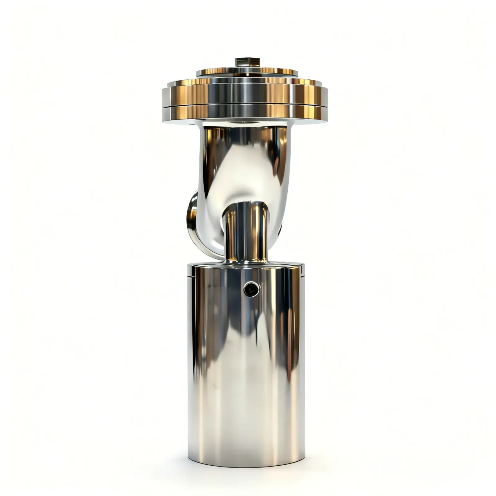 Stainless Steel DN80 ISO Y Type Sanitary Tank Bottom Valve — 2/6