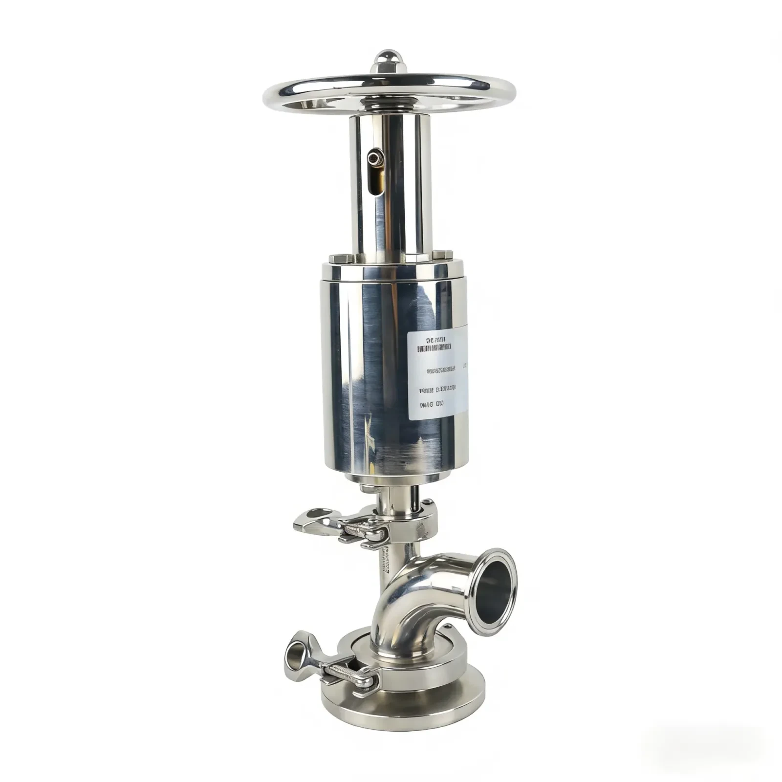 Stainless Steel Pneumatic DN80 ISO Piston Type Tank Bottom Valve — 6/6