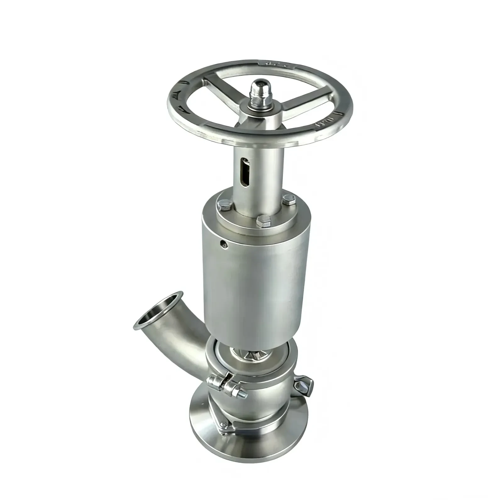 Stainless Steel Sanitary LPG Elbow Tank Bottom Valve — 2/6