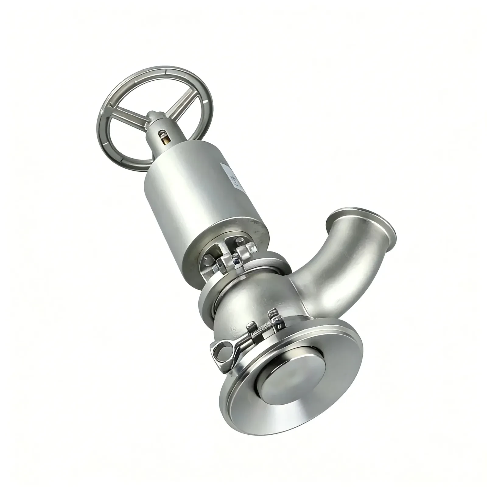Stainless Steel Sanitary LPG Elbow Tank Bottom Valve — 6/6