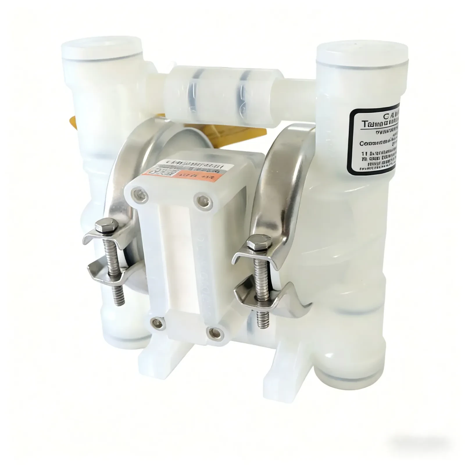 Sanitary Clamp Mechanical Dual air operated Pneumatic 12V Diaphragm Pump — 3/6