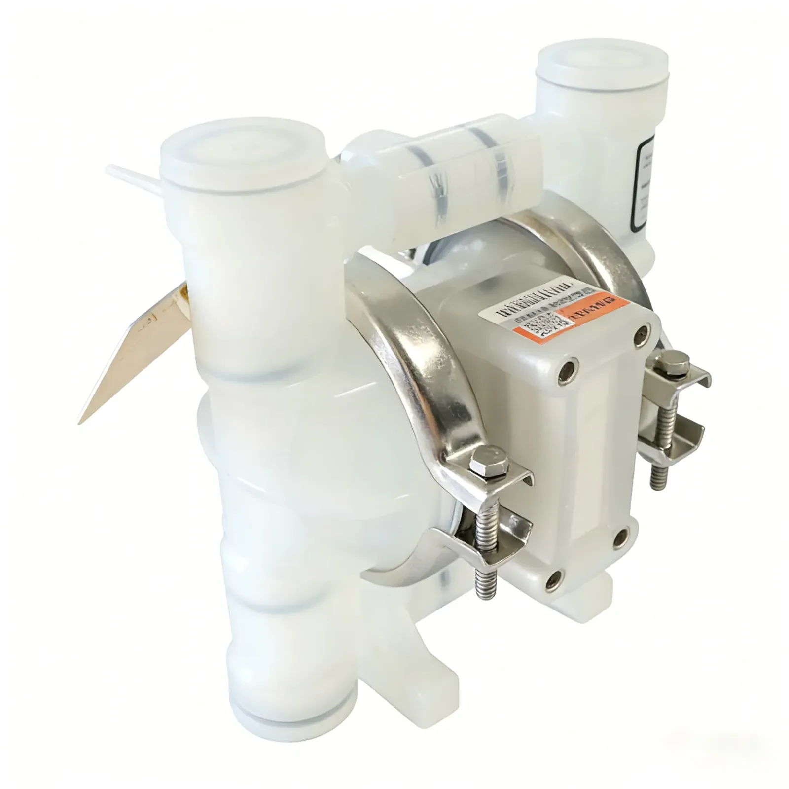Sanitary Clamp Mechanical Dual air operated Pneumatic 12V Diaphragm Pump — 4/6
