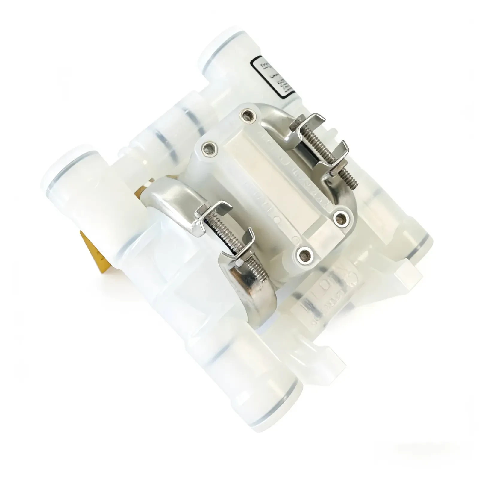 Sanitary Clamp Mechanical Dual air operated Pneumatic 12V Diaphragm Pump — 5/6
