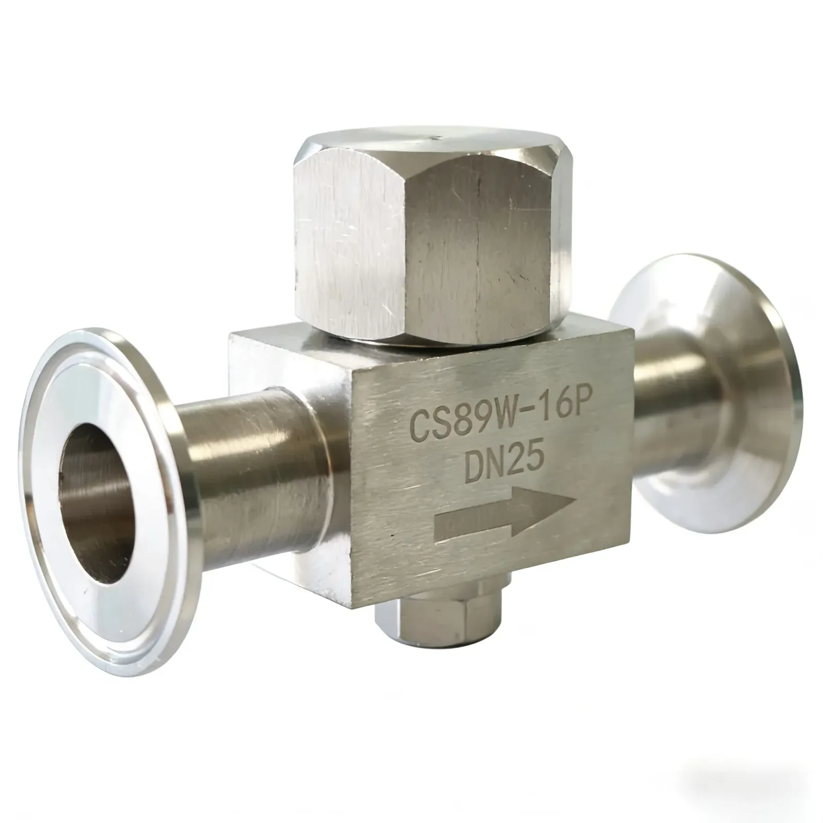 SS304 Balanced Pressure Thermostatic Clean-Type Disc Steam Trap — 3/6