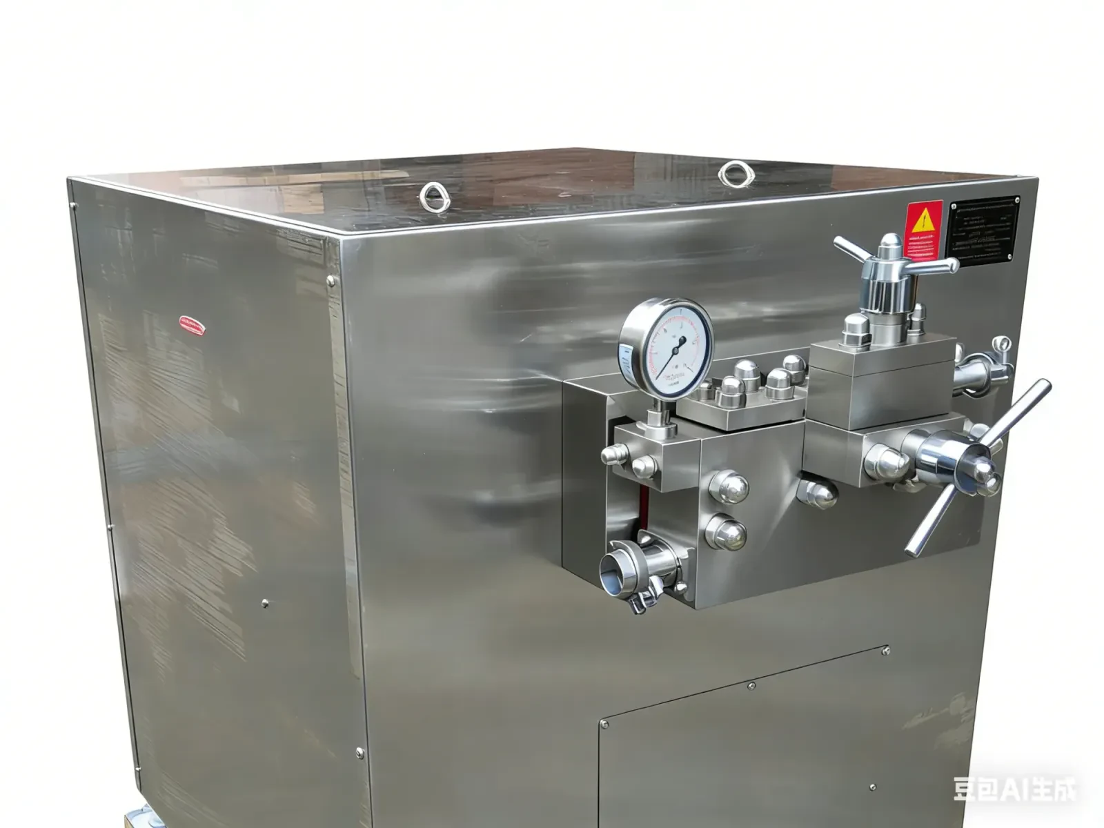 Stainless Steel Sanitary Bottom Mounted High Pressure Homogenizer — 2/6